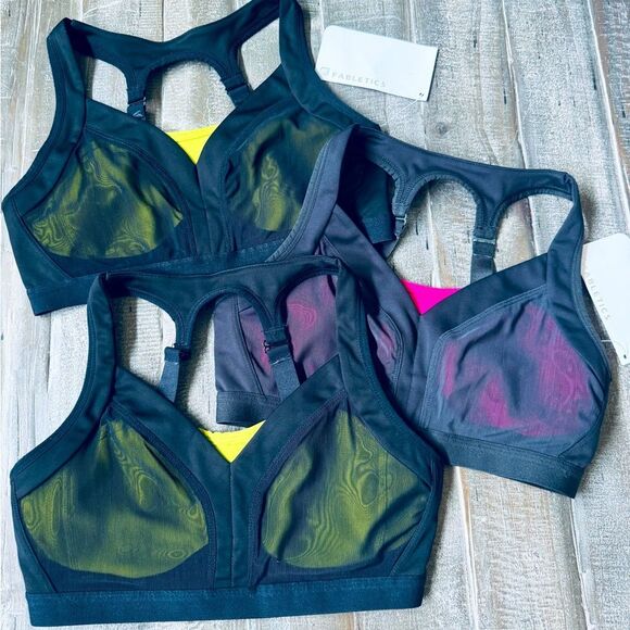 Fabletics 3-pc Joliet High Impact Sports Bra Bundle Lot S - Picture 1 of 7